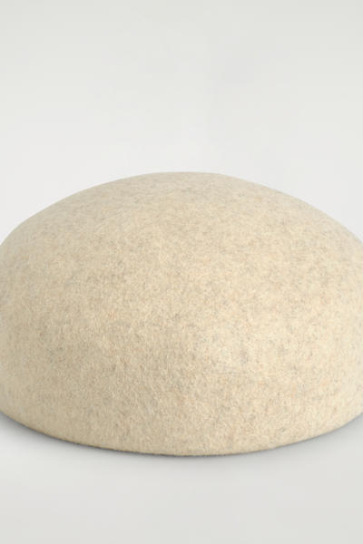 COS 彫刻ウールベレー帽