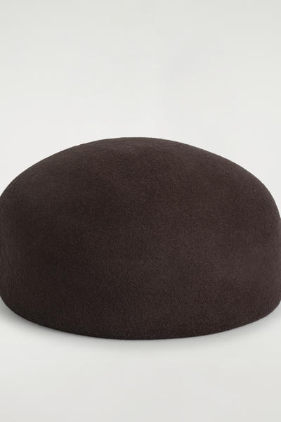 COS 彫刻ウールベレー帽