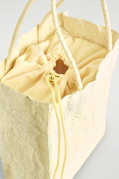 COS シワ加工 ミニトートバッグ