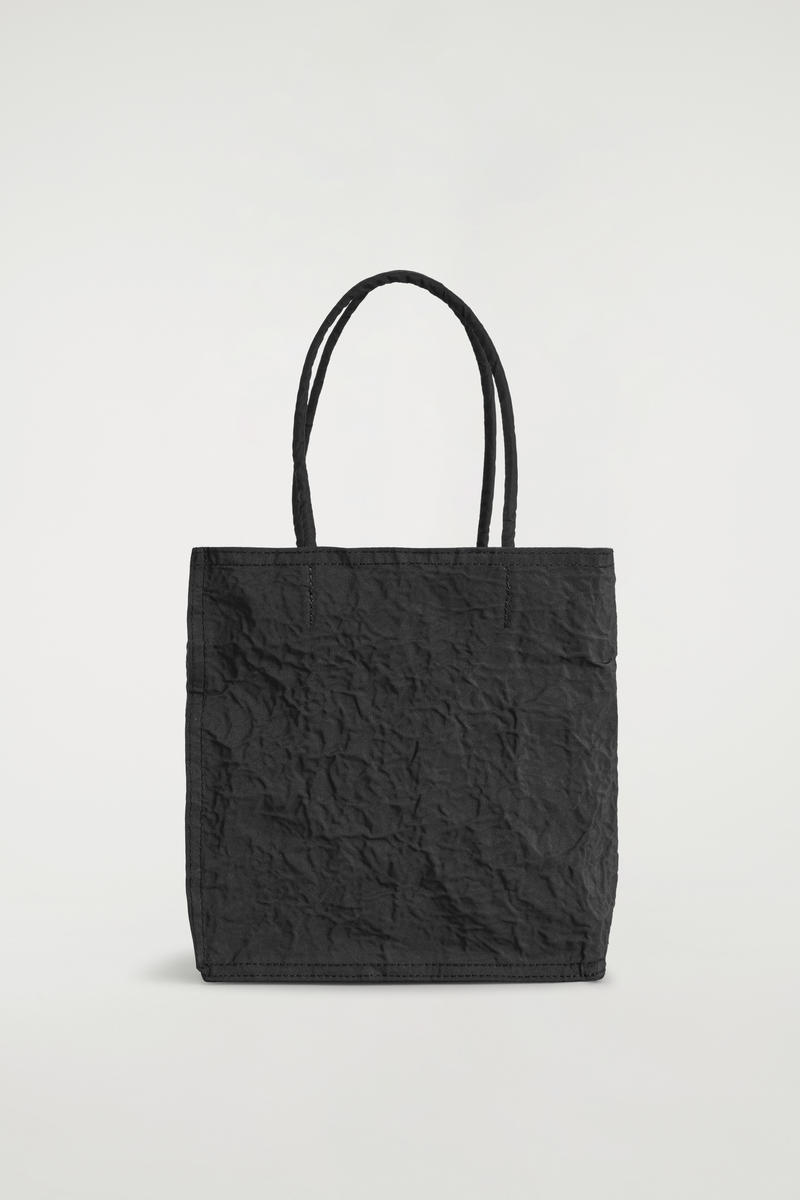 COS シワ加工 ミニトートバッグ