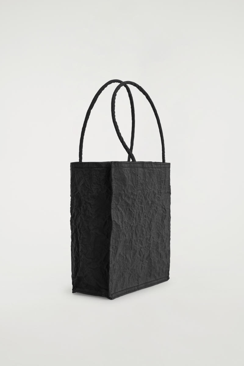 COS シワ加工 ミニトートバッグ