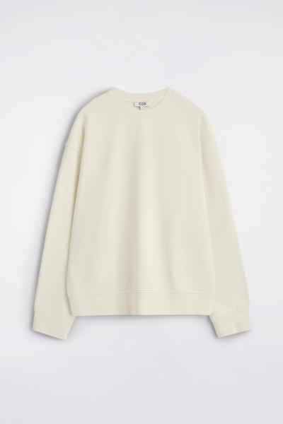 COS ウォッシュドスウェットシャツ - コットン素材