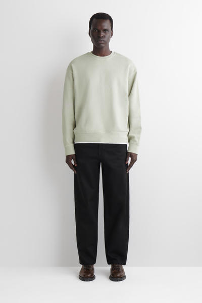 COS ウォッシュドスウェットシャツ - コットン素材