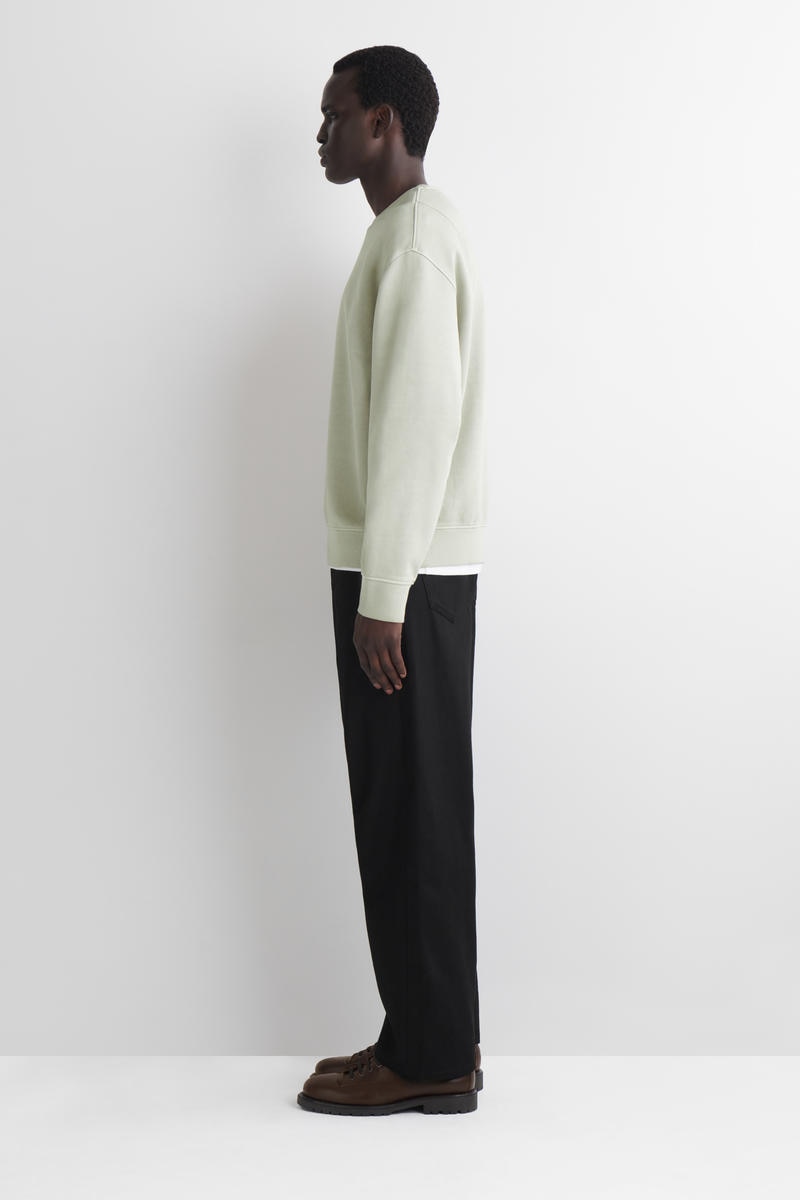 COS ウォッシュドスウェットシャツ - コットン素材