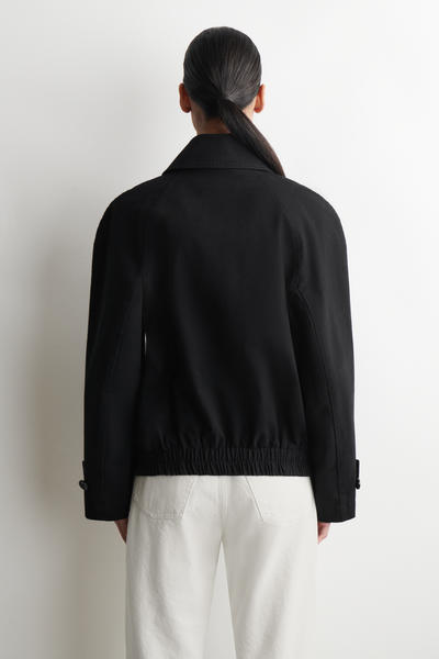 COS ラウンドコットン ブルゾンジャケット