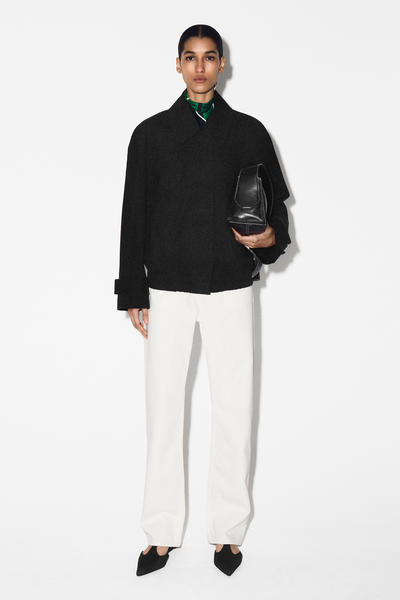 COS ラウンドコットン ブルゾンジャケット