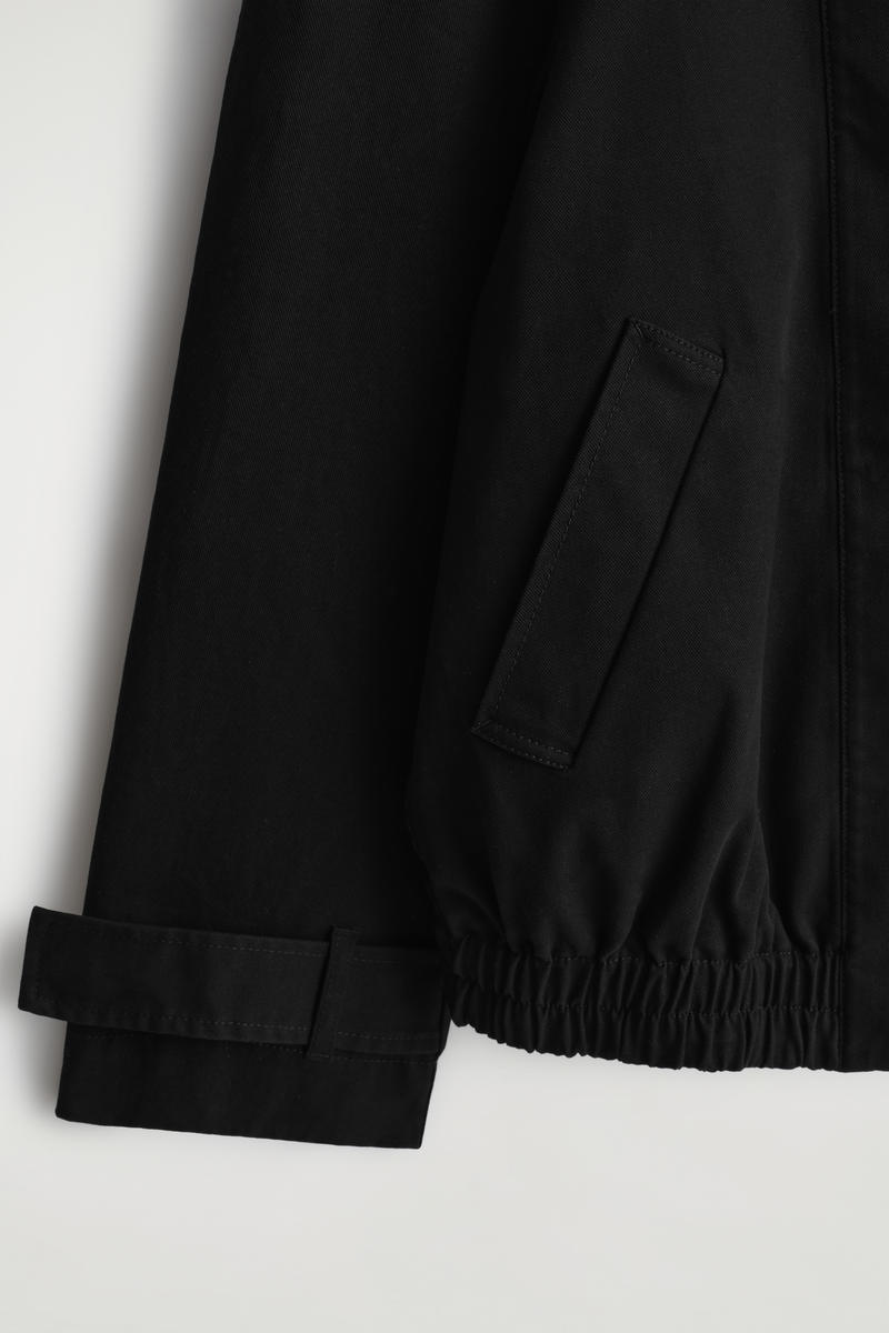 COS ラウンドコットン ブルゾンジャケット