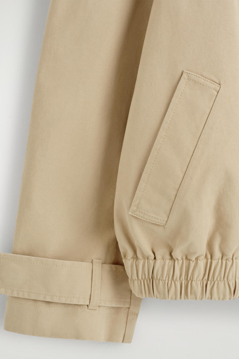 COS ラウンドコットン ブルゾンジャケット