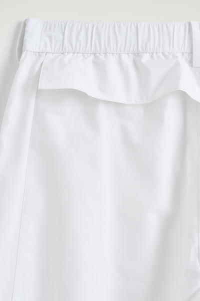 COS ギャザー入りパネルデザイン コットンパンツ