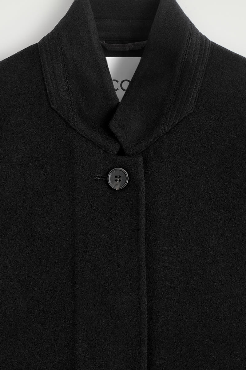 COS 構造化されたダブルフェイスウールジャケット