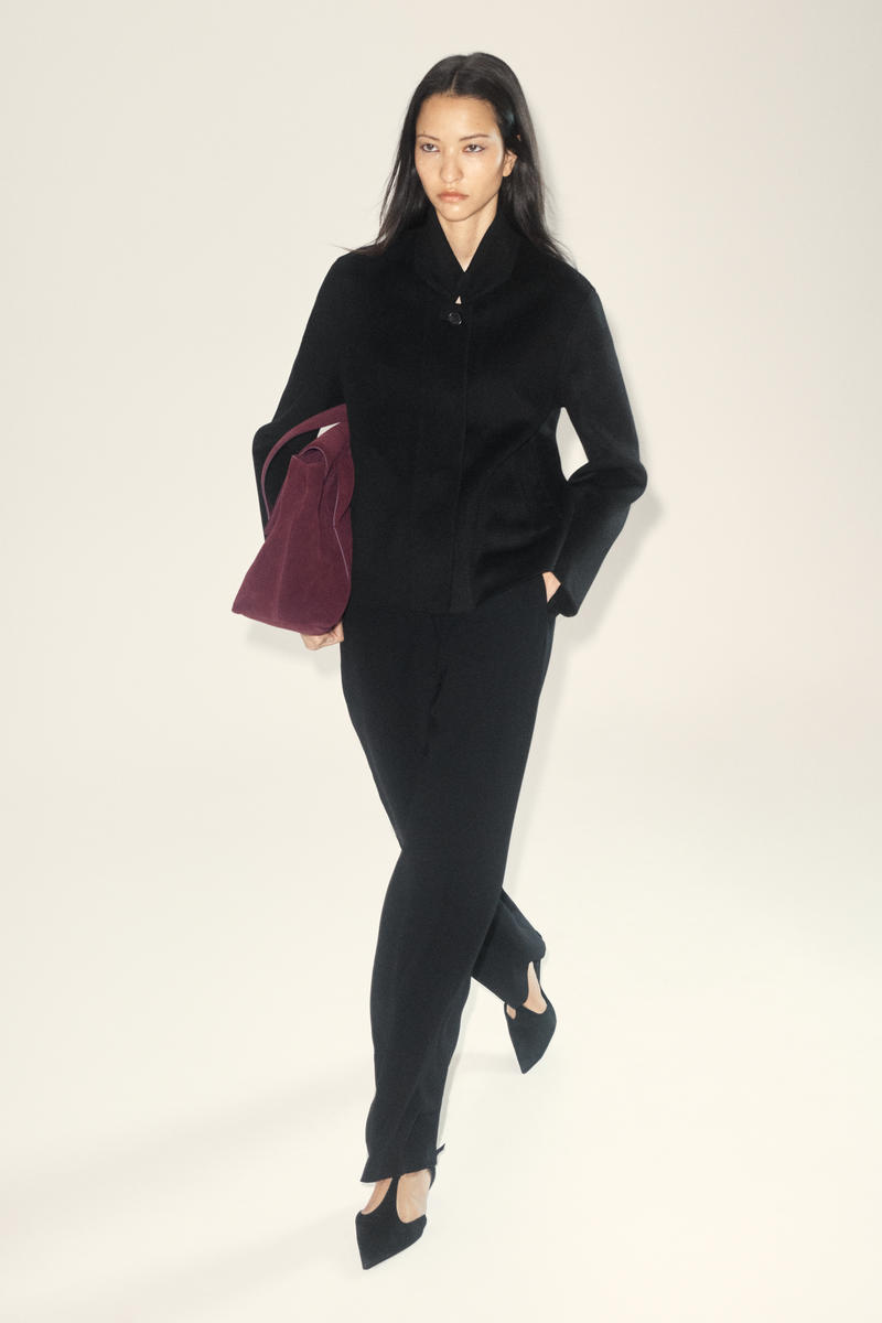 COS 構造化されたダブルフェイスウールジャケット