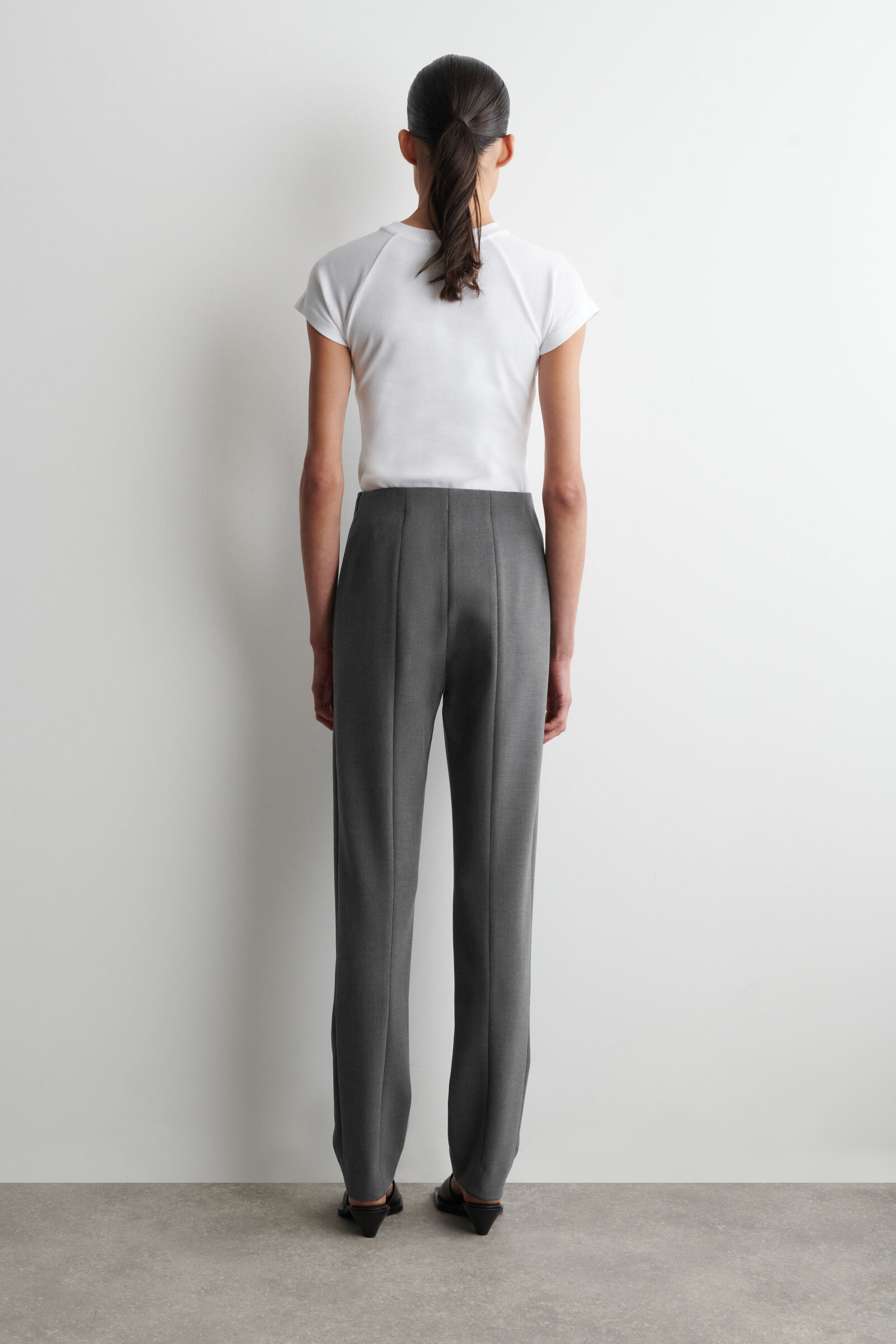 COS グレー セットアップ EU 104/110 SLIM STRAIGHT-LEG TROUSERS 