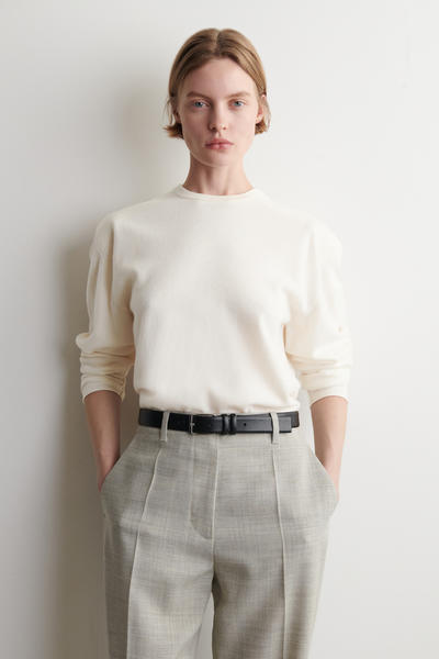 COS メリノウール クルーネックセーター