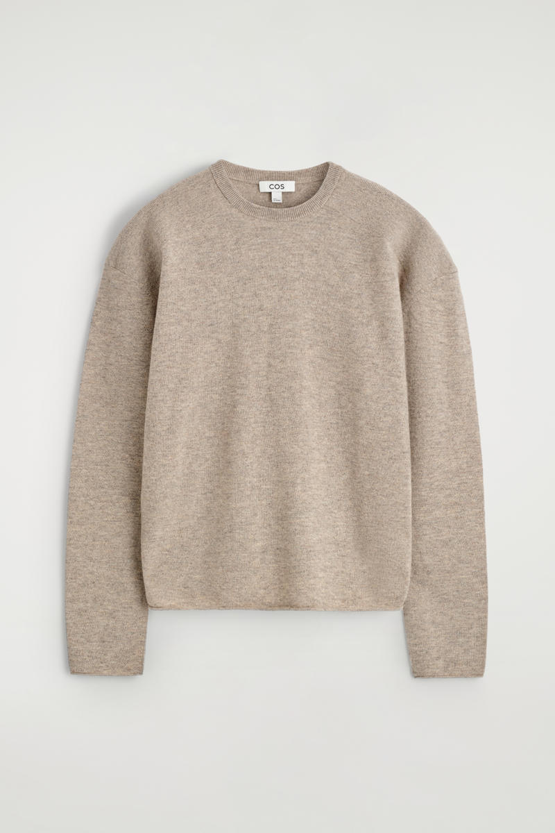 COS メリノウール クルーネックセーター