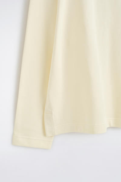 COS オーバーサイズ ボートネック スウェットシャツ