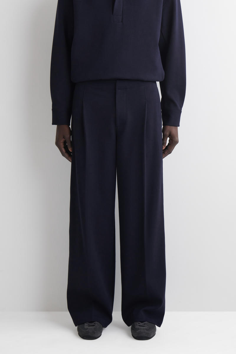 COS オーバーサイズ ワイドレッグ パンツ