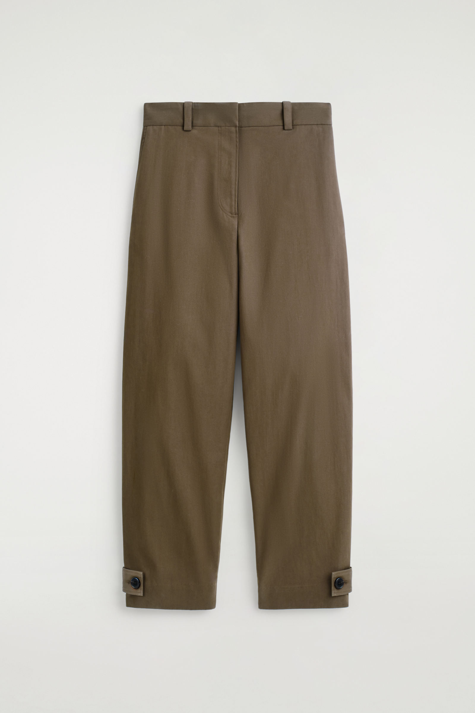 BARREL-LEG COTTON UTILITY TROUSERS バレルレッグ ユーティリティ