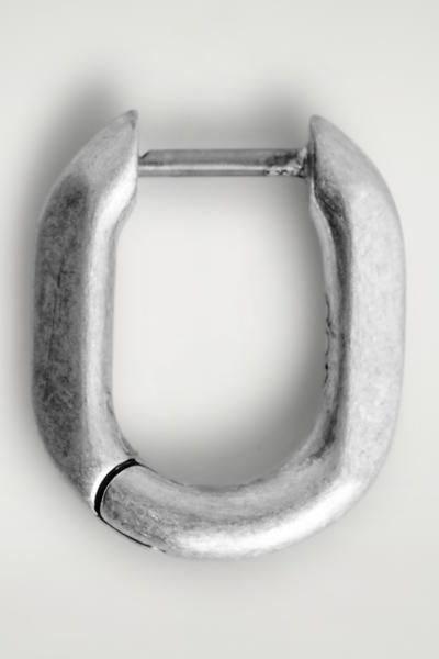 COS ファセットフープイヤリング