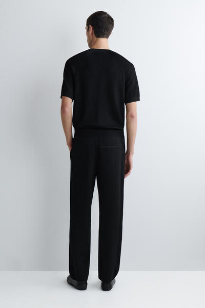 COS ダブルフェイス ストレートレッグ ジョガーパンツ