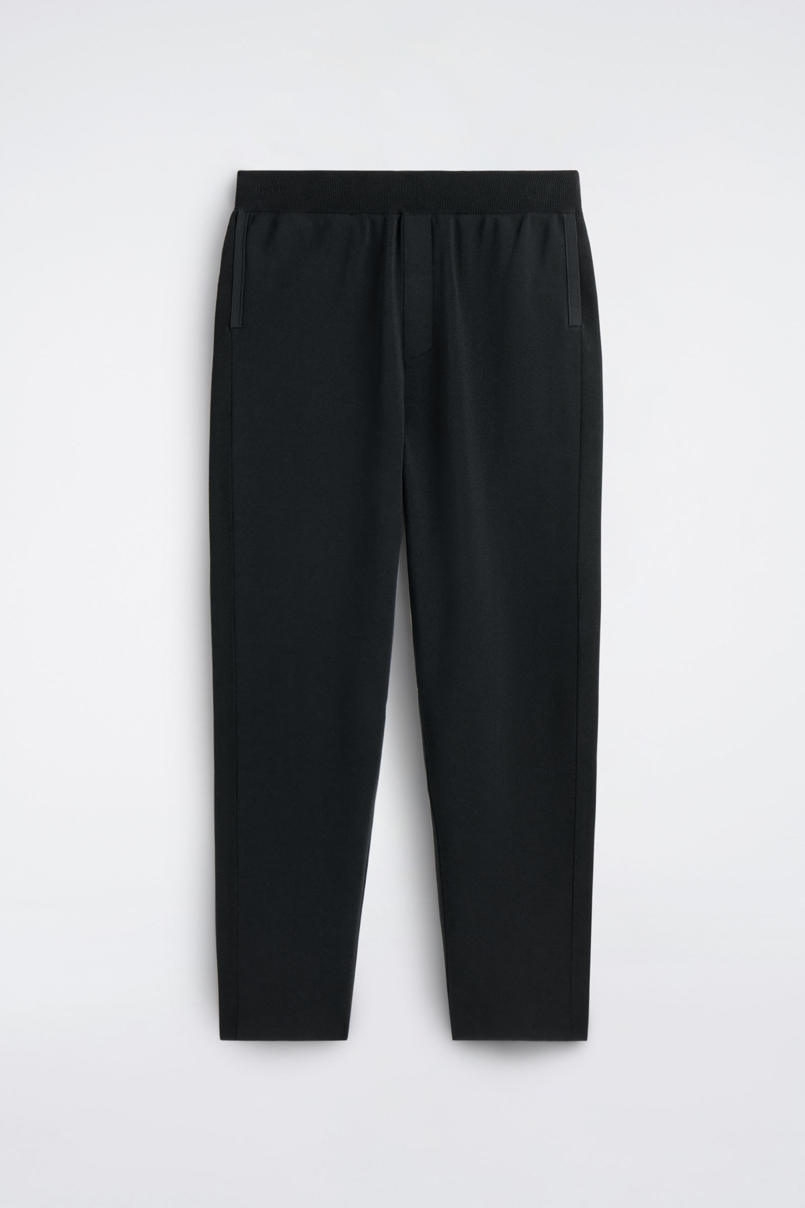 DOUBLE-FACED REGULAR-FIT STRAIGHT-LEG JOGGERS ダブルフェイス