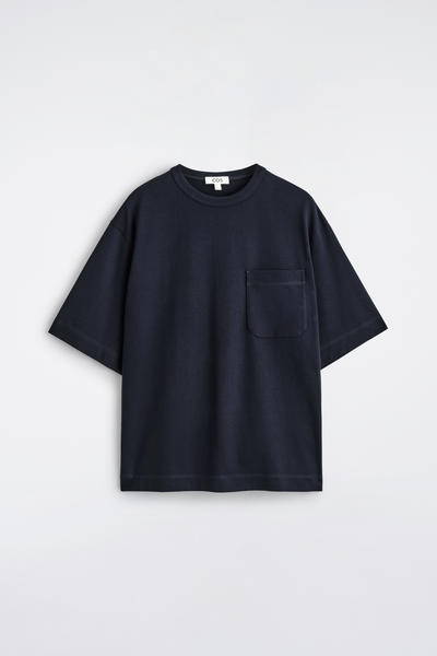 COS オーバーサイズヘビーウェイトTシャツ
