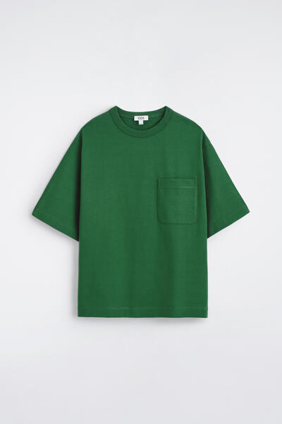 COS オーバーサイズヘビーウェイトTシャツ