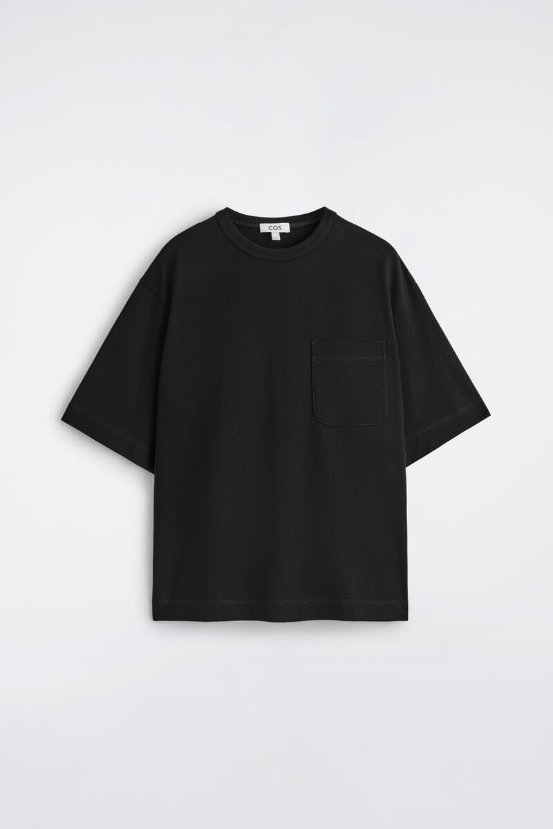 COS オーバーサイズヘビーウェイトTシャツ