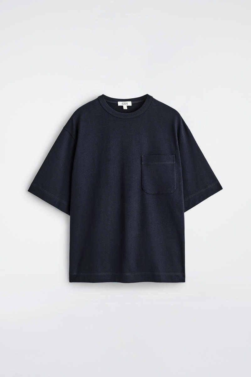 COS オーバーサイズヘビーウェイトTシャツ