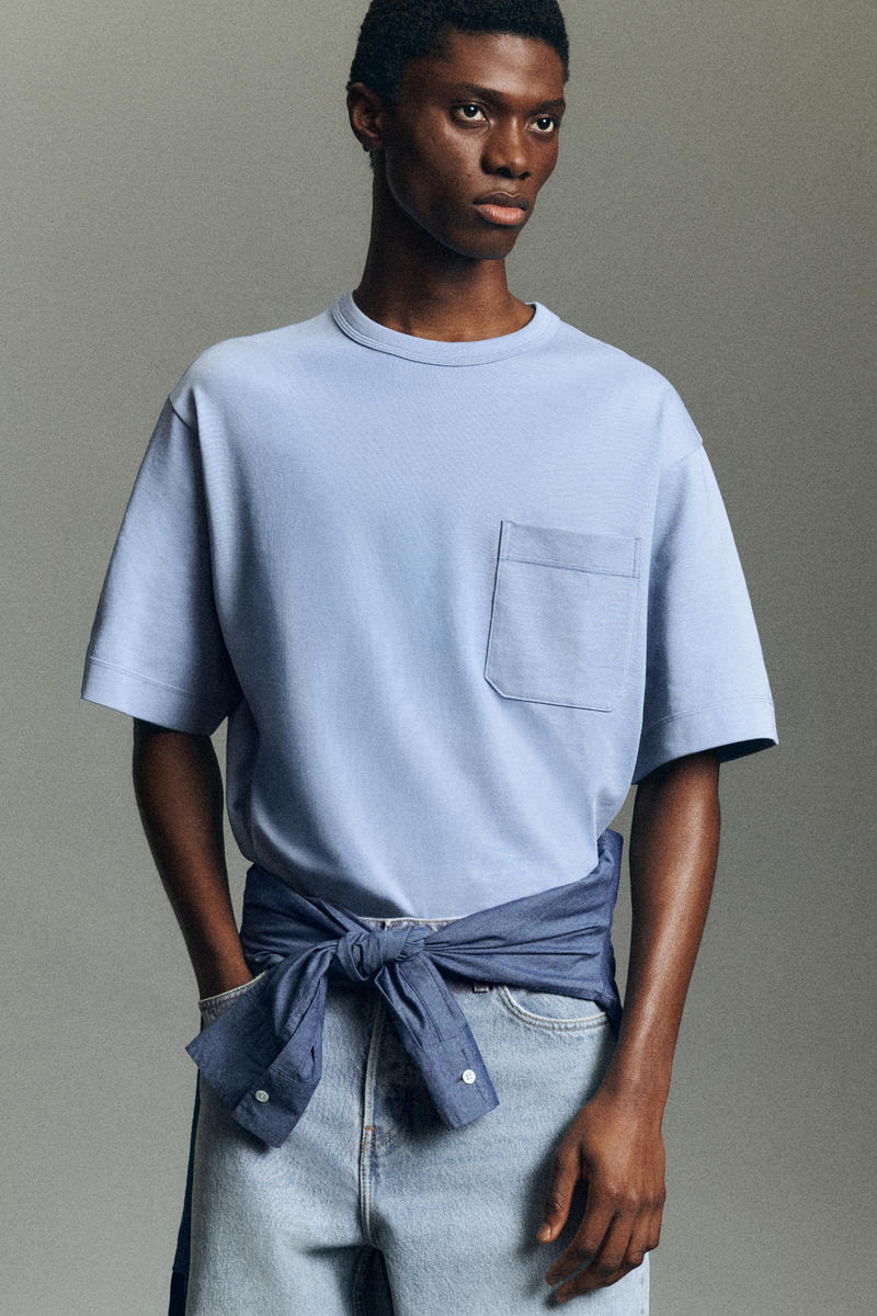 COS オーバーサイズヘビーウェイトTシャツ