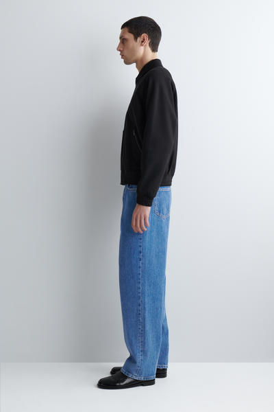 COS コットンジャージ ボンバージャケット