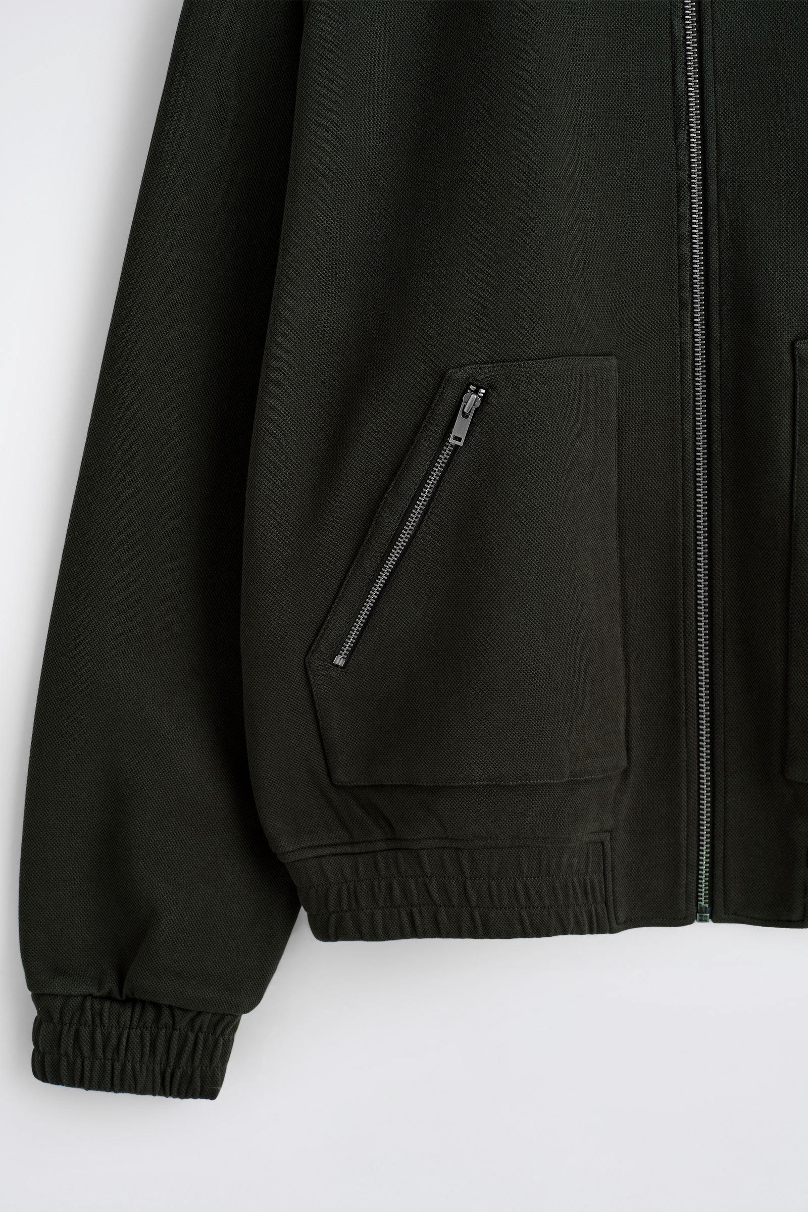COTTON-JERSEY BOMBER JACKET コットンジャージ ボンバージャケット 
