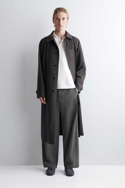 COS コットンピケポロシャツ