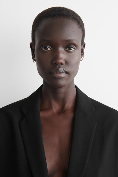 COS フレッシュウォーターパール 3個セットイヤリング