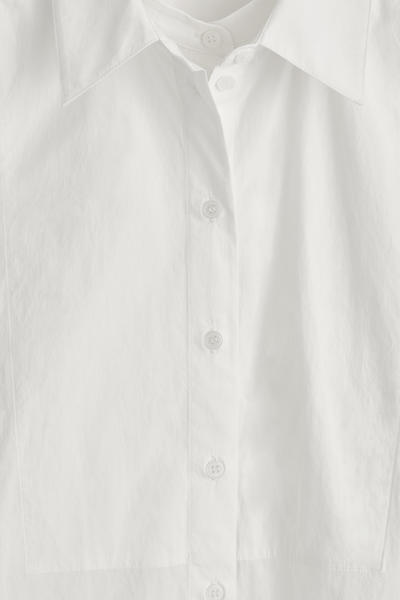 COS レイヤードカラー ピマコットンシャツ