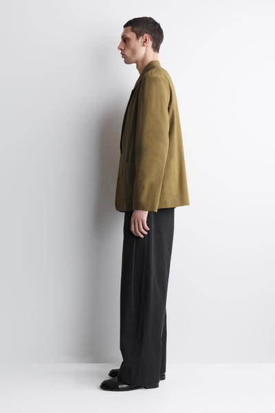 COS アンストラクチャード コットンブレザー