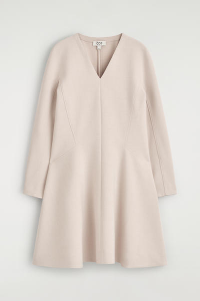 COS テーラードVネックミニドレス