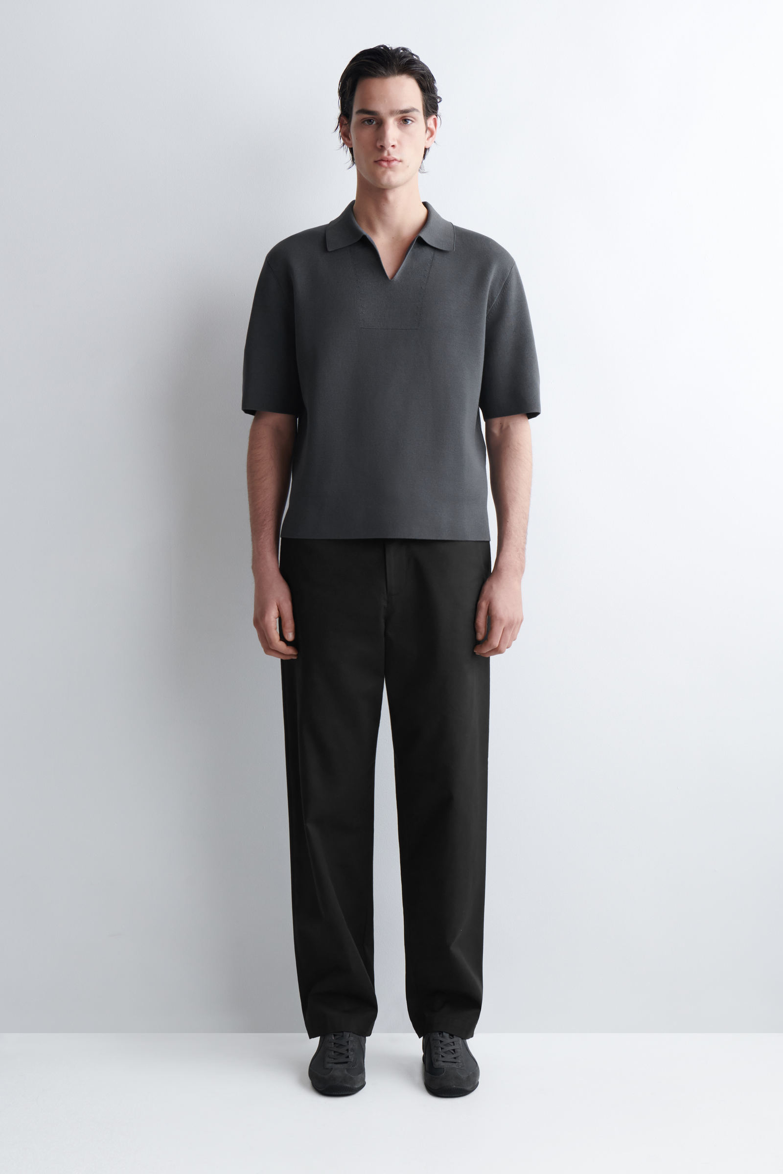 MILANO-KNIT COTTON POLO SHIRT ミラノニット コットンポロシャツ