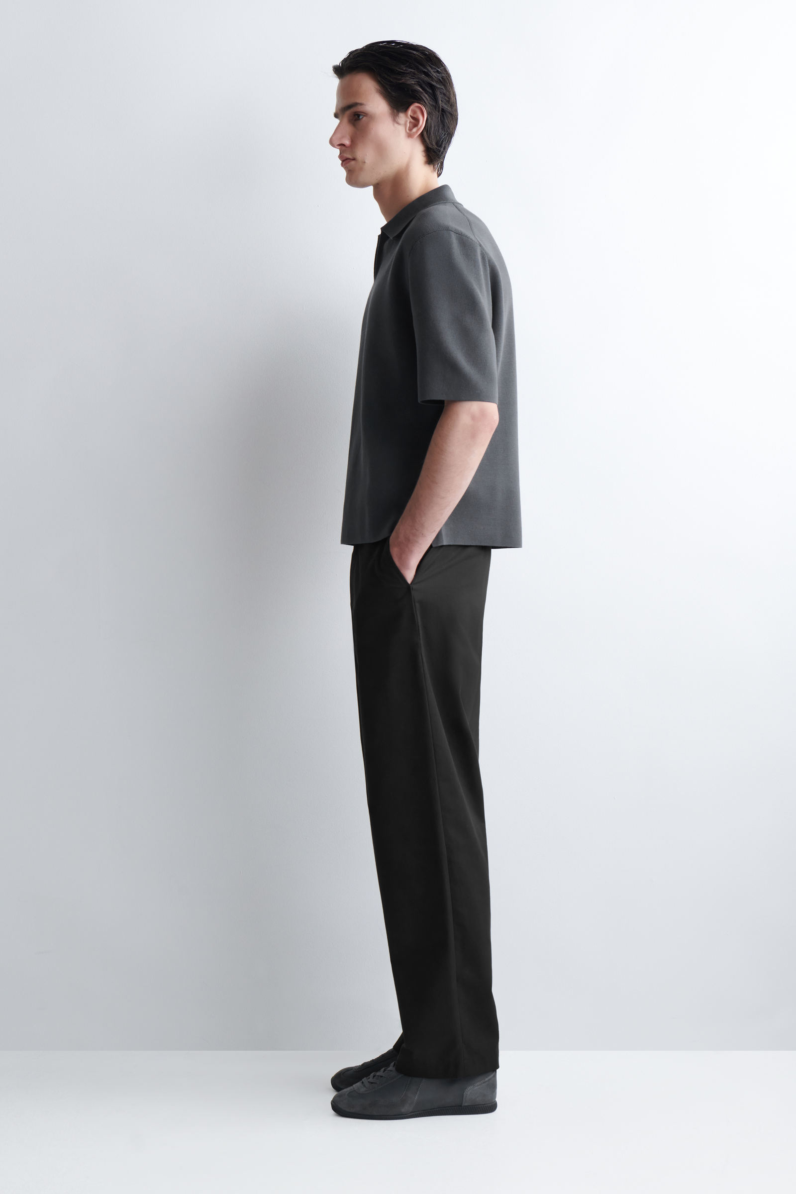 MILANO-KNIT COTTON POLO SHIRT ミラノニット コットンポロシャツ