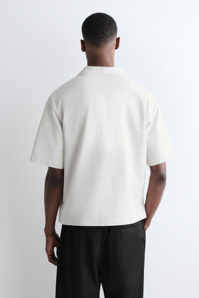 COS コットンユーティリティシャツ