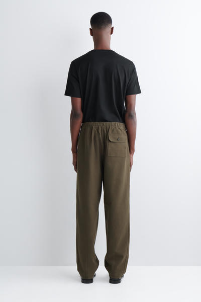 COS コットン ストレートレッグ ユーティリティパンツ