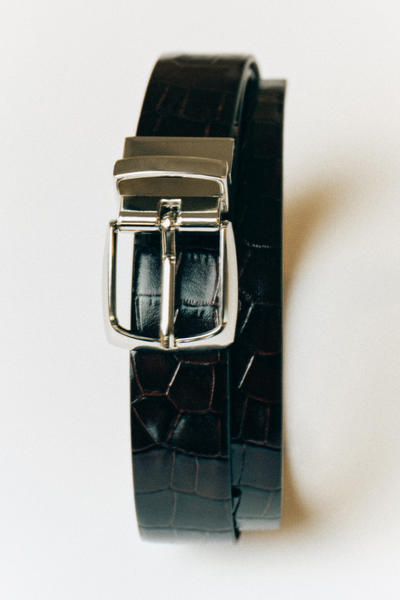 COS リバーシブルレザーベルト