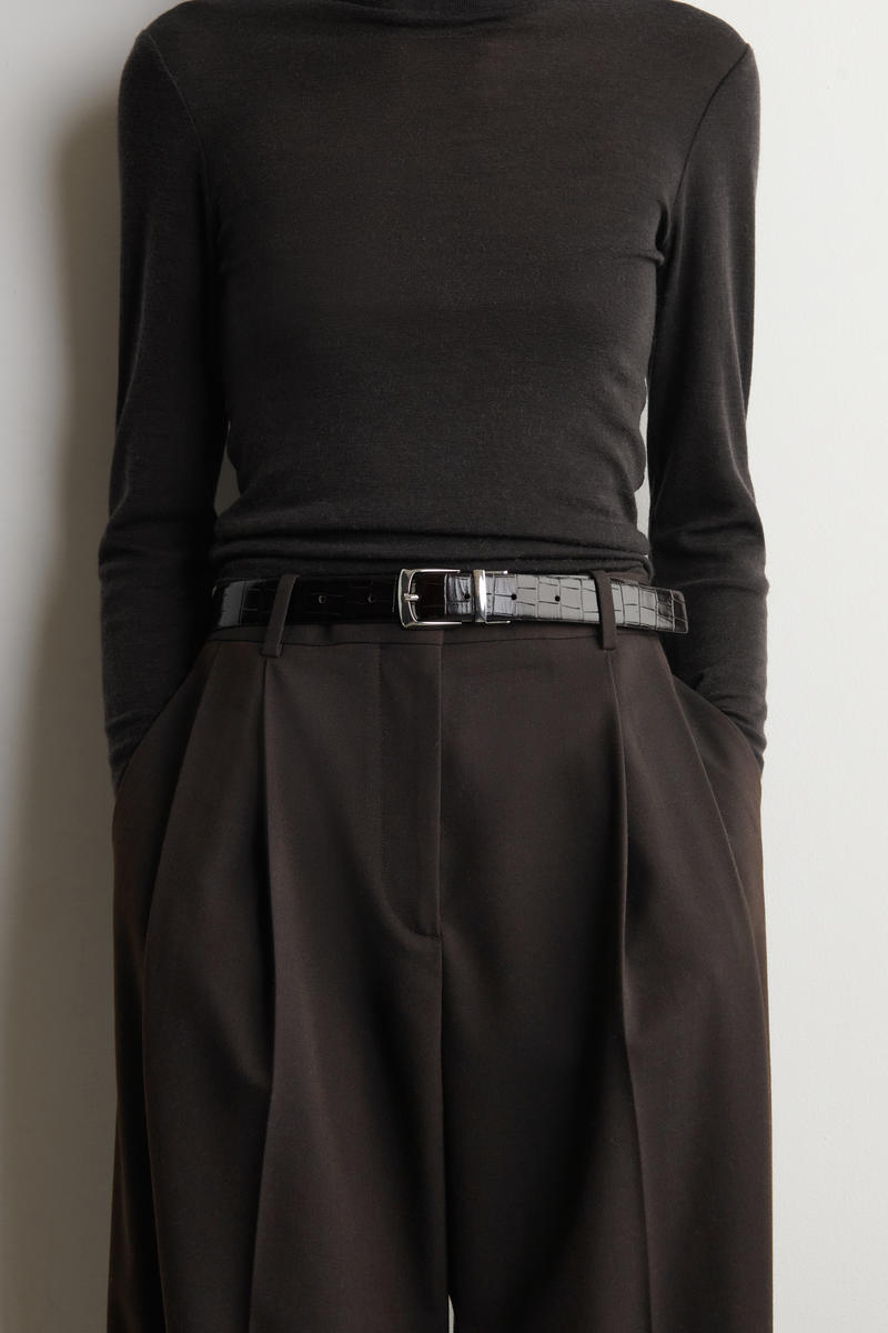 COS リバーシブルレザーベルト