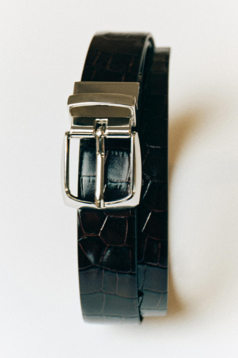 COS リバーシブルレザーベルト