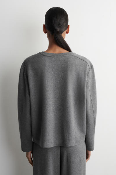 COS コットン長袖トップス