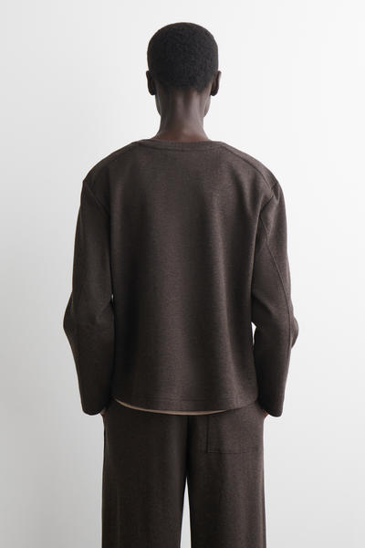 COS コットン長袖トップス