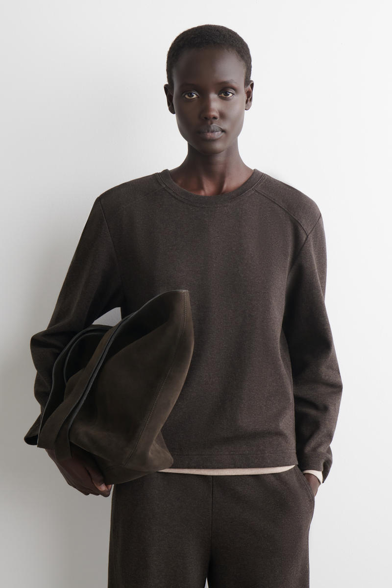 COS コットン長袖トップス