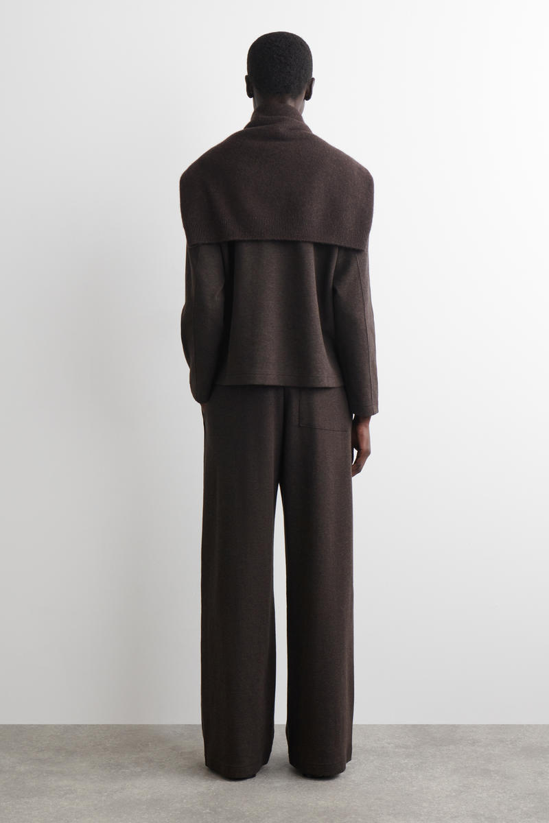 COS ワイドレッグコットンジョガー