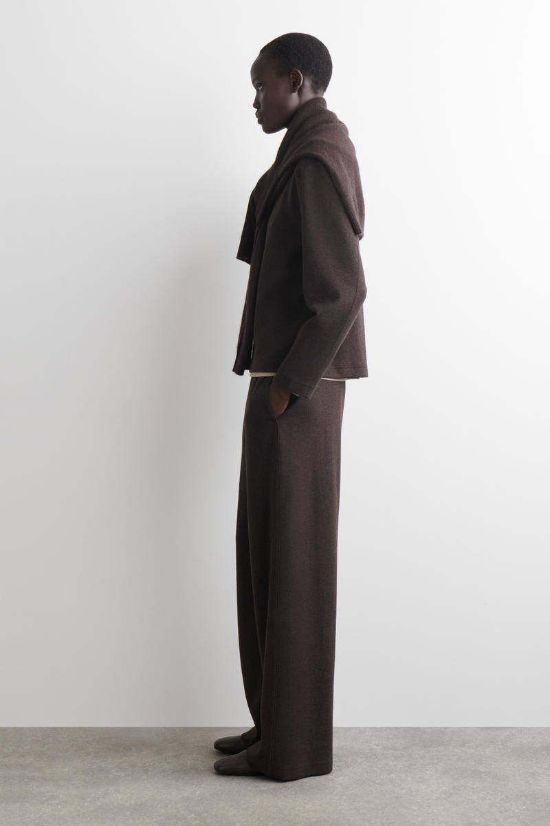 COS ワイドレッグコットンジョガー