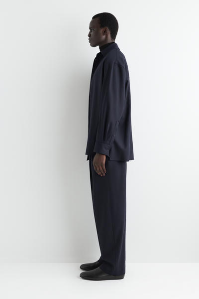 COS ウールフランネルシャツ