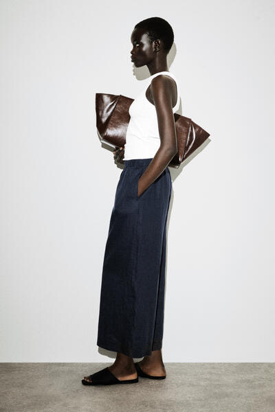 COS リネンキュロット